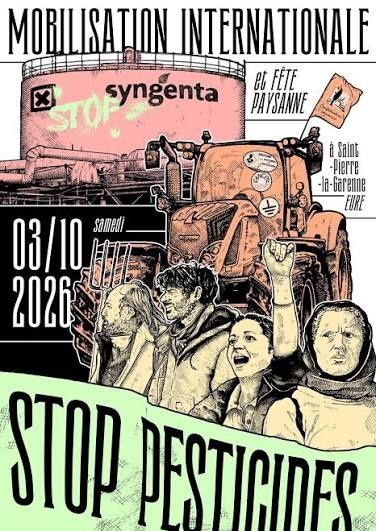 MANIFESTATION internationale contre les pesticides