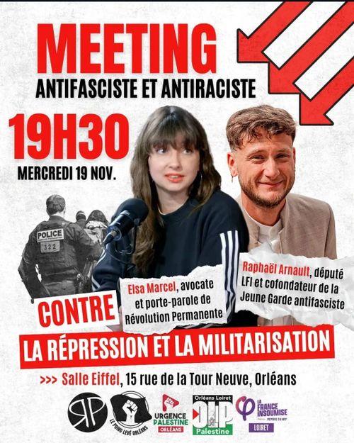 Meeting antifasciste et antiraciste