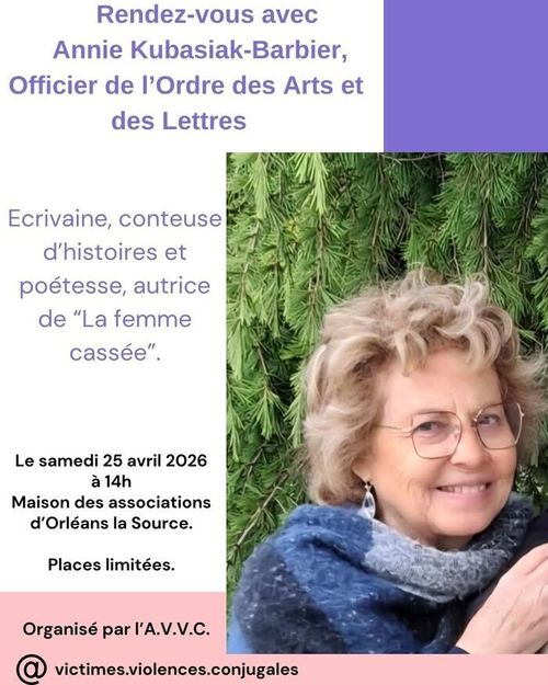https://sortir.orleans-metropole.fr/evenement/31247310/conference-sur-les-violences-intra-familiales-animee-par-annie-kubasiak-barbier-officier-de-lordre-des-arts-et-des-lettres